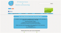Desktop Screenshot of ogst1course.co.uk